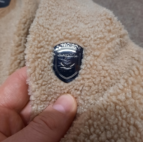 1 Madison Expedition Womens Teddy/Sherpa Hooded Full Zip Jacket XL - Picture 3 of 7